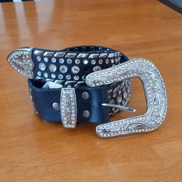 Nocona | Accessories | Nocona Bling Belt Size Lg | Poshmark display picture 2